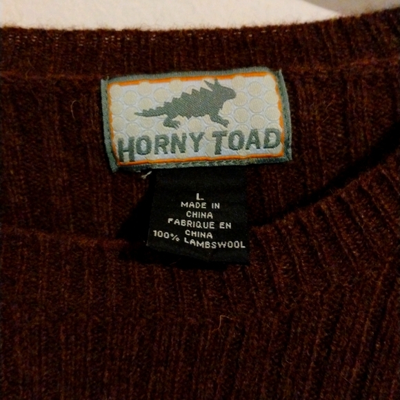 Horny Toad Pullover Sweater - Picture 1 of 2
